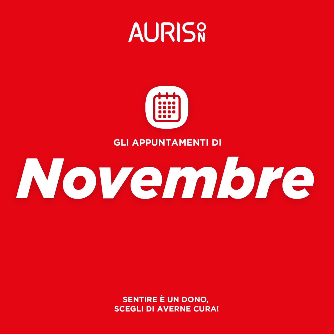 Appuntamenti di Novembre